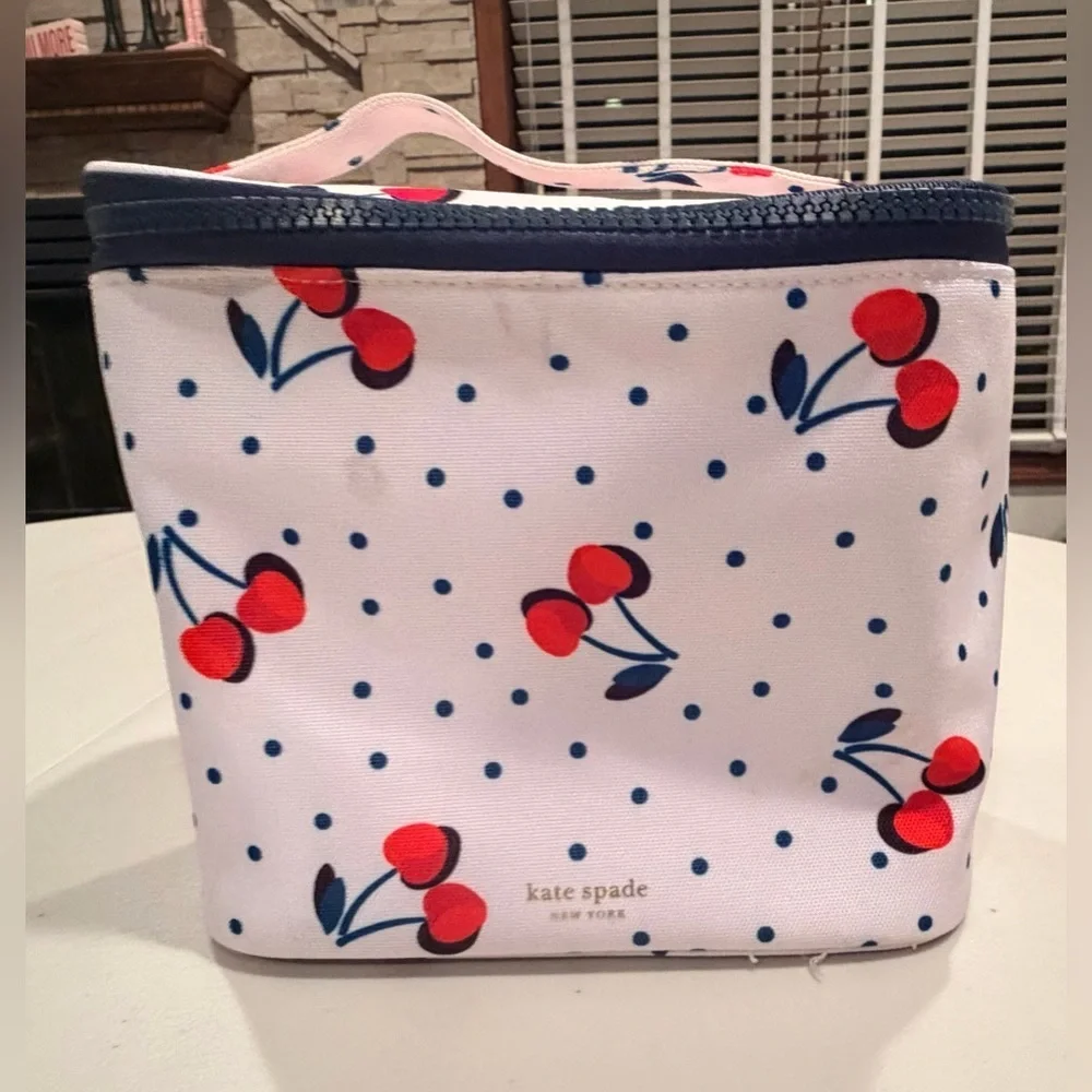 Kate Spade New York | Cherry insulated lunch tote.